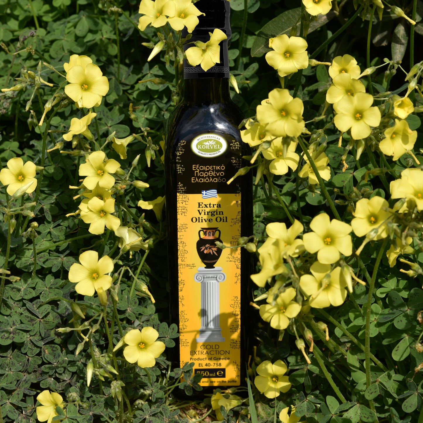 KORVEL Greek Extra Virgin Olive Oil, 25.4 FL OZ - Korvel-Food Inc.