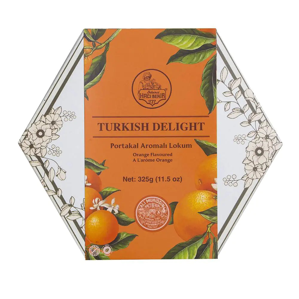 Turkish delight: Lokum with Orange - 11.5 oz