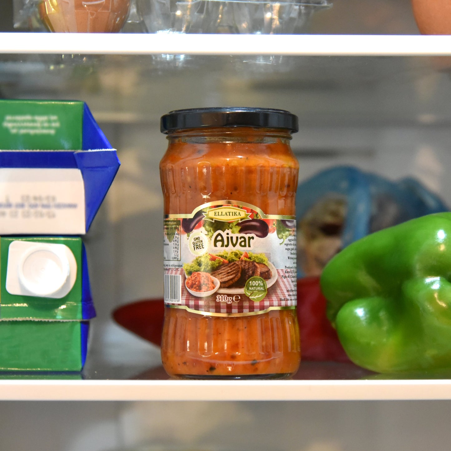 ELLATIKA Bulgarian Sauces - Ajvar, 10.95 oz. 310g - Korvel-Food Inc.