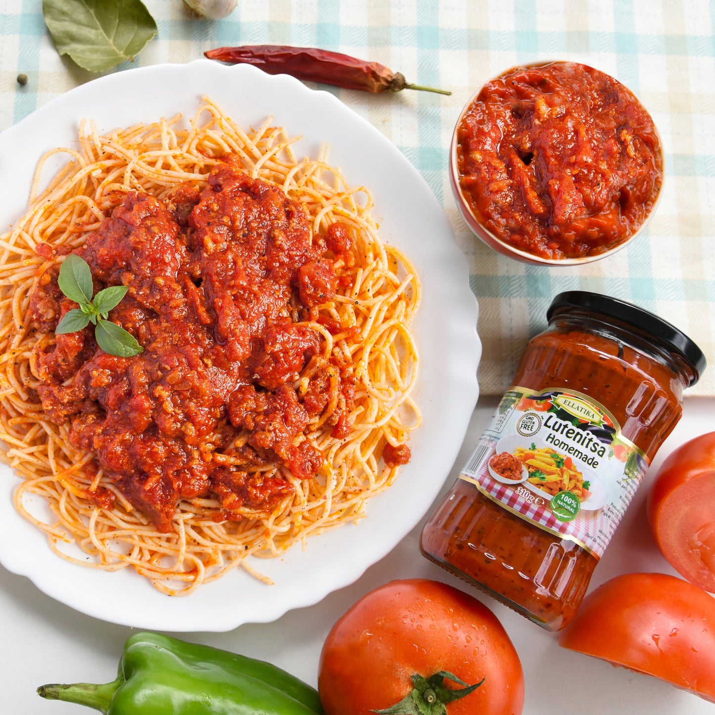 ELLATIKA Bulgarian Sauces - Lutenitsa Homemade, 10.95 oz. 310g - Korvel-Food Inc.