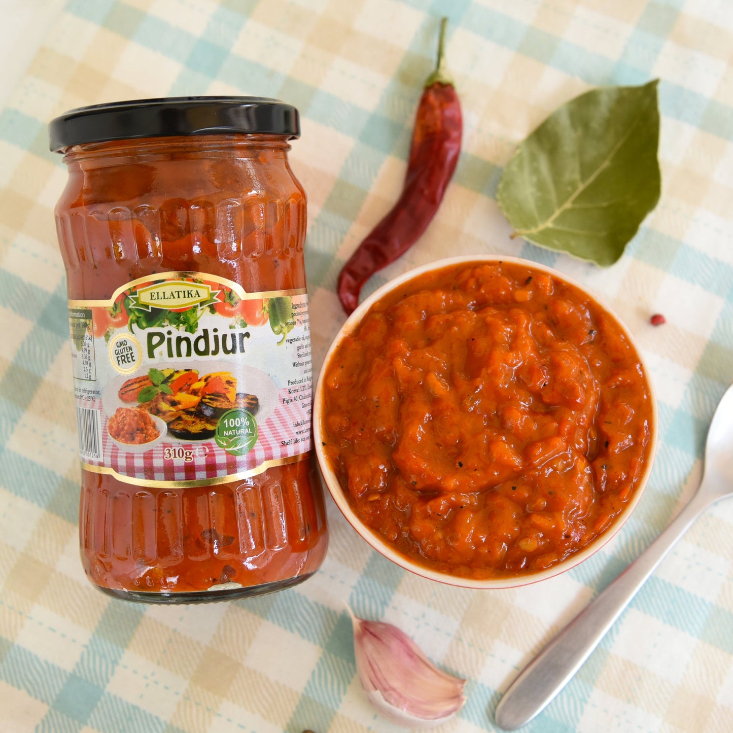 ELLATIKA Bulgarian Sauces - Pindjur, 310g