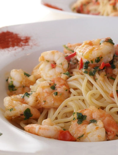 Pasta with Shrimp and Lemon