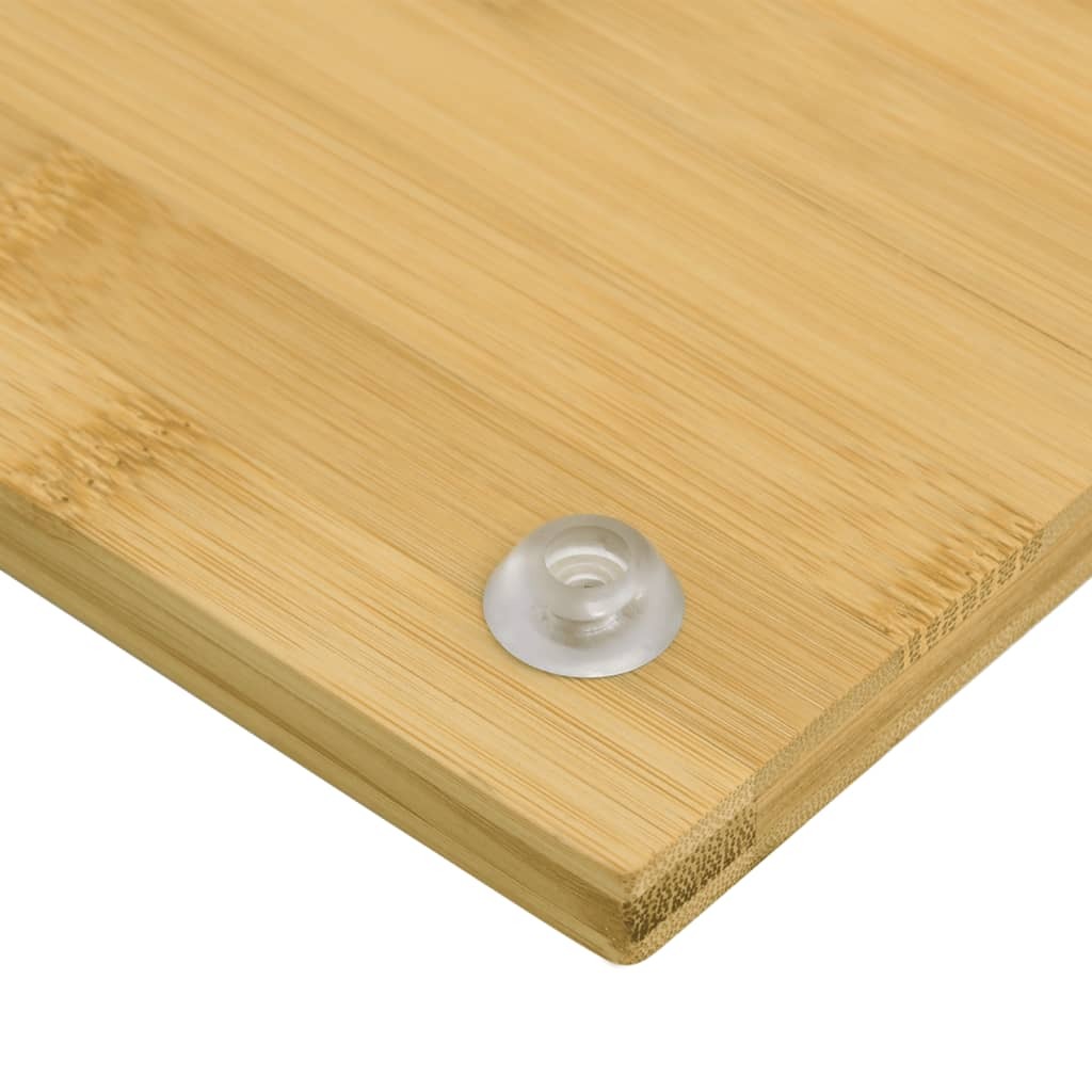 Cooker Covers 2 pcs 19.7"x11"x0.6" Bamboo