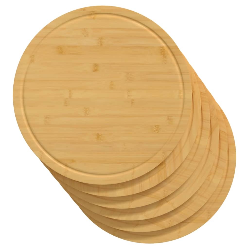 Chopping Boards 6 pcs 15.7"x0.6" Bamboo