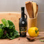 KORVEL Greek Extra Virgin Olive Oil Organic Premium PDO Kalamata, black Amphora 16.9 fl oz - 2 pack