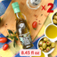 KORVEL Greek Extra Virgin Olive Oil with Mediterranean herbs, Amphora 8.45 fl oz (250ml) - 2 pack - Korvel-Food Inc.