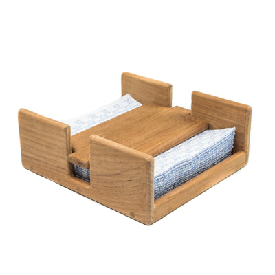 Wood Napkin Holder - Free Standing - 7.38"
