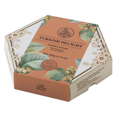 Turkish delight: Lokum with Hazelnut - 11.5 oz