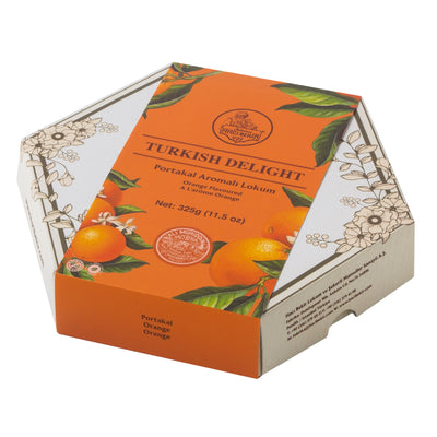 Turkish delight: Lokum with Orange - 11.5 oz