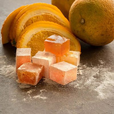 Turkish delight: Lokum with Orange - 11.5 oz