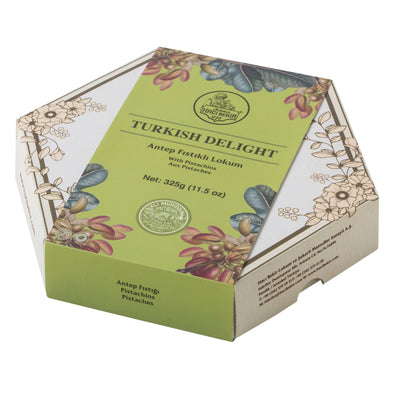 Turkish delight: Lokum with Pistachio - 11.5 oz