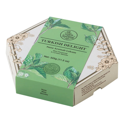 Turkish delight: Lokum with Mint - 11.5 oz