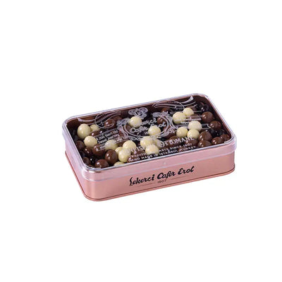 Turkish Dragee: Coffee Bean - Bronze Tin Box - 10.6 oz