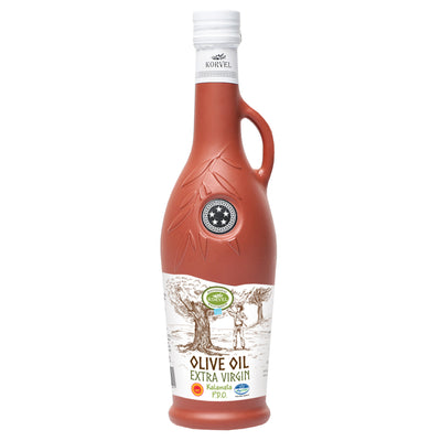 KORVEL Greek Premium EVOO PDO Kalamata, 500 ml