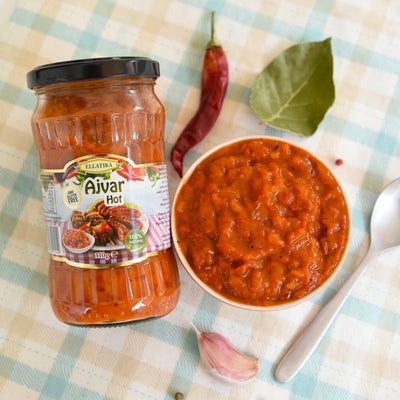 ELLATIKA Bulgarian Sauces - Ajvar Hot, 310g